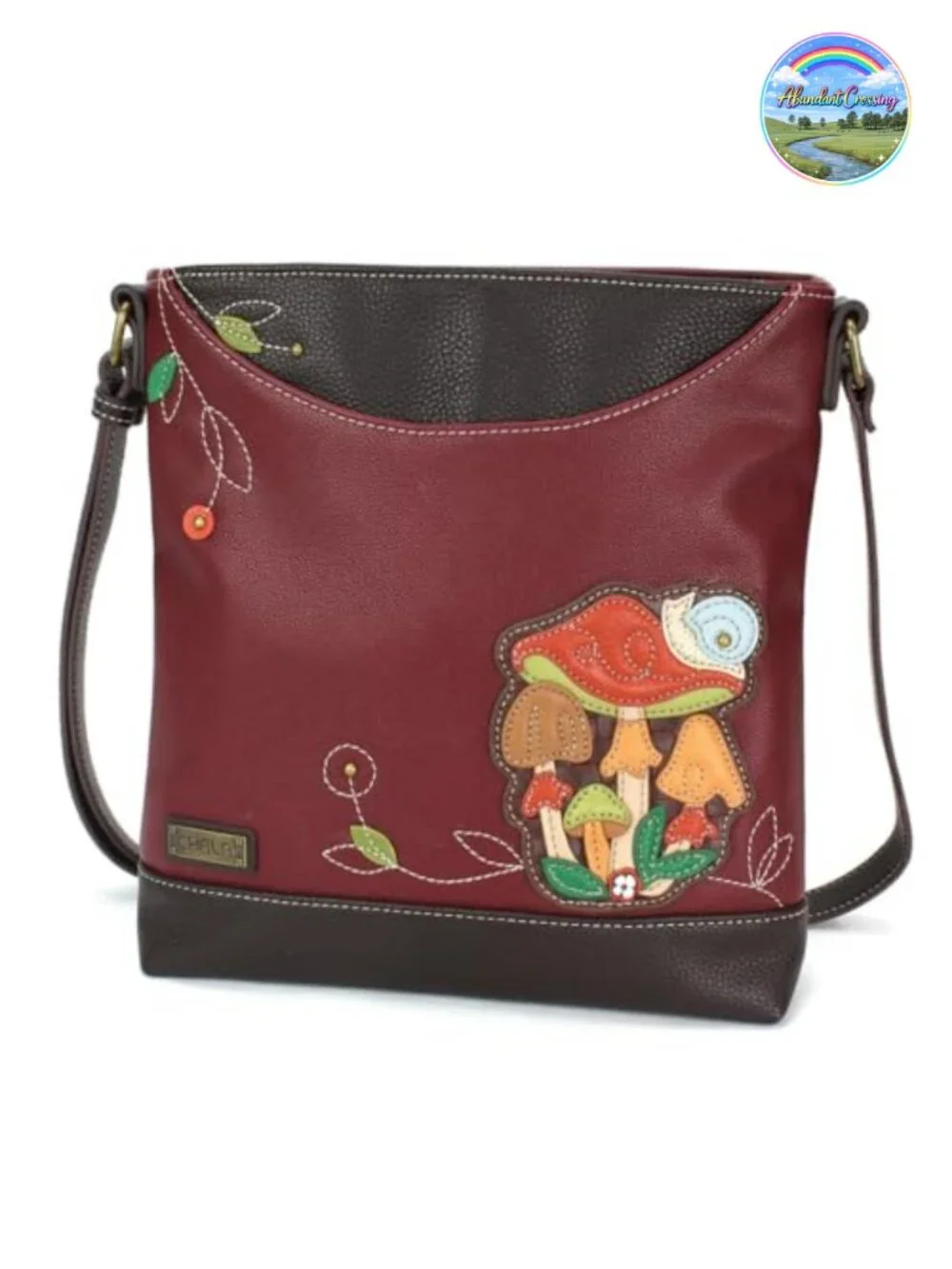 Sweet Messenger Crossbody Purse - Faux Leather with Adjustable Strap